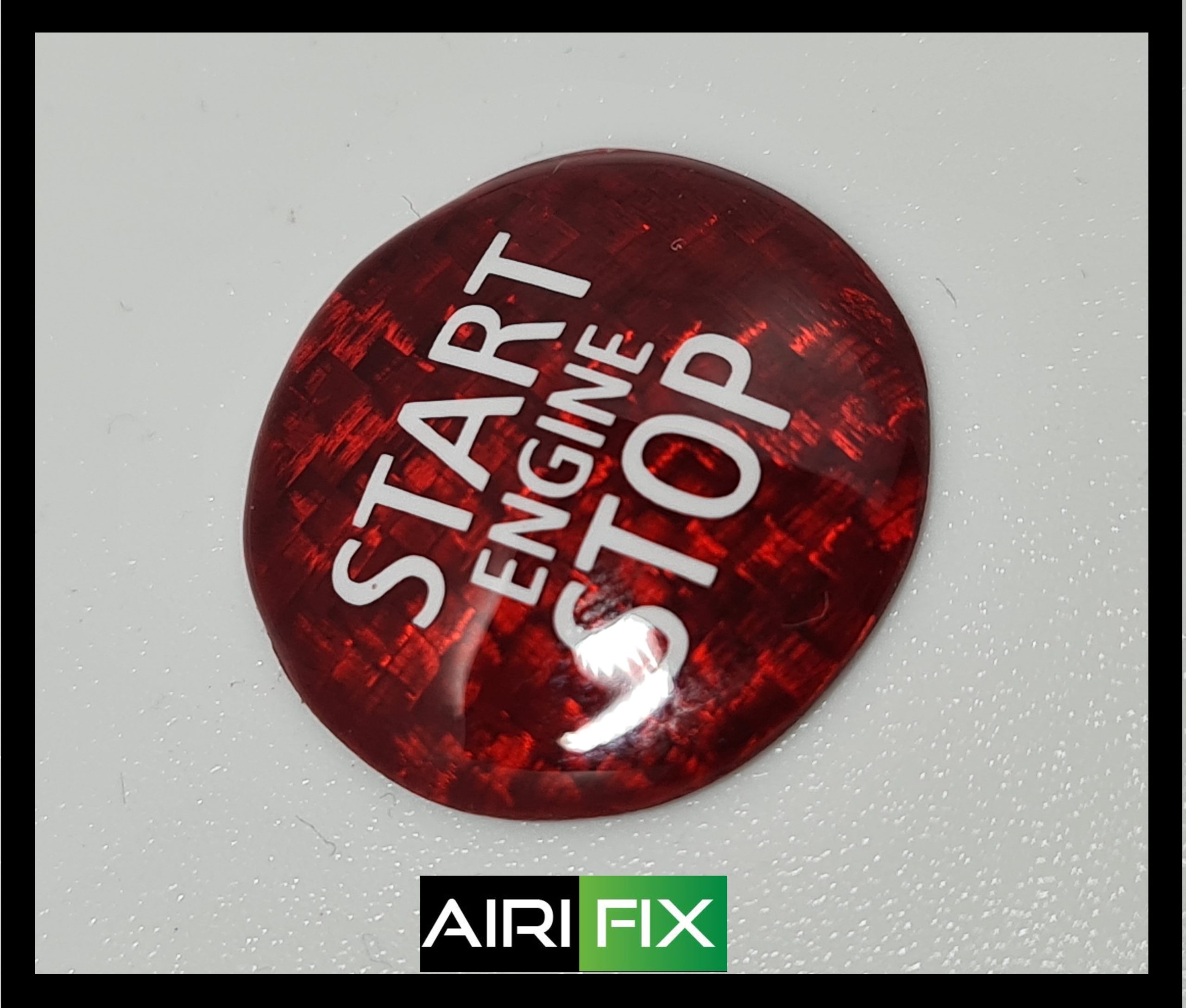 Mini R55 56-on Start Stop Carbon Button Cover - GEN 2 - Image 3