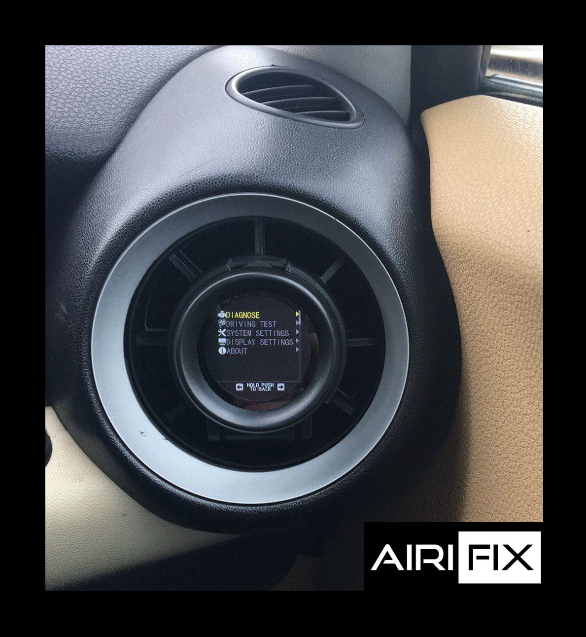 Airifix Mini Cooper/S/JCW R55 R56 R57 R58 R59 AUTOOL OBD X60 + Air Vent Gauge Pod