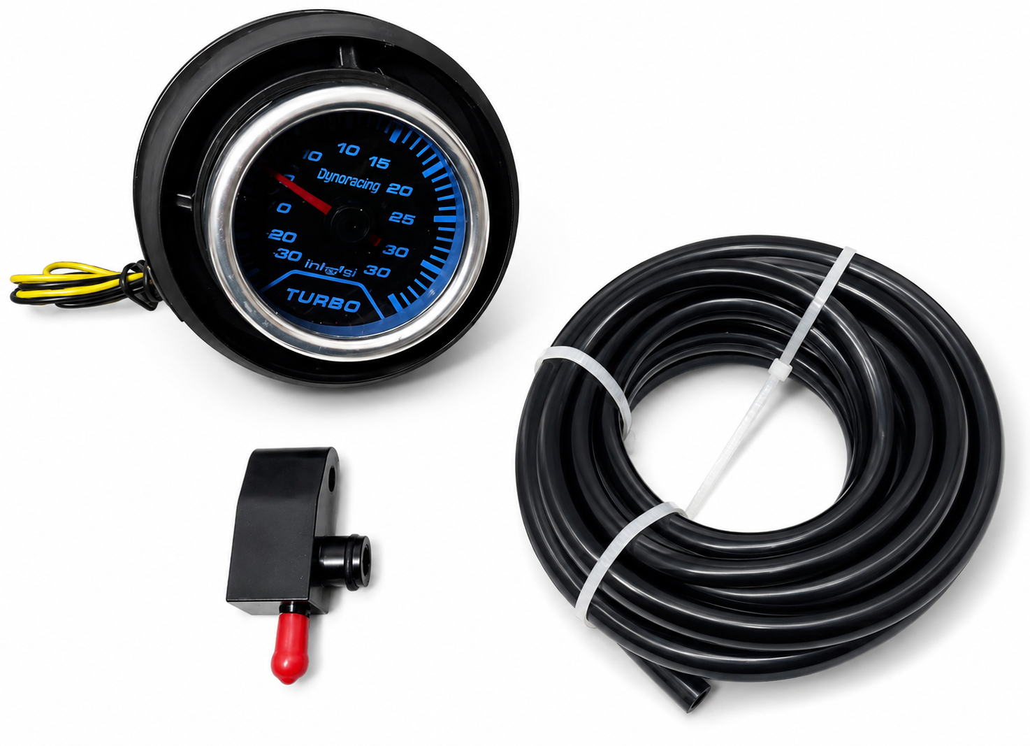 MINI R56 N14 boost gauge kit with boost port adapter and vacuum hose
